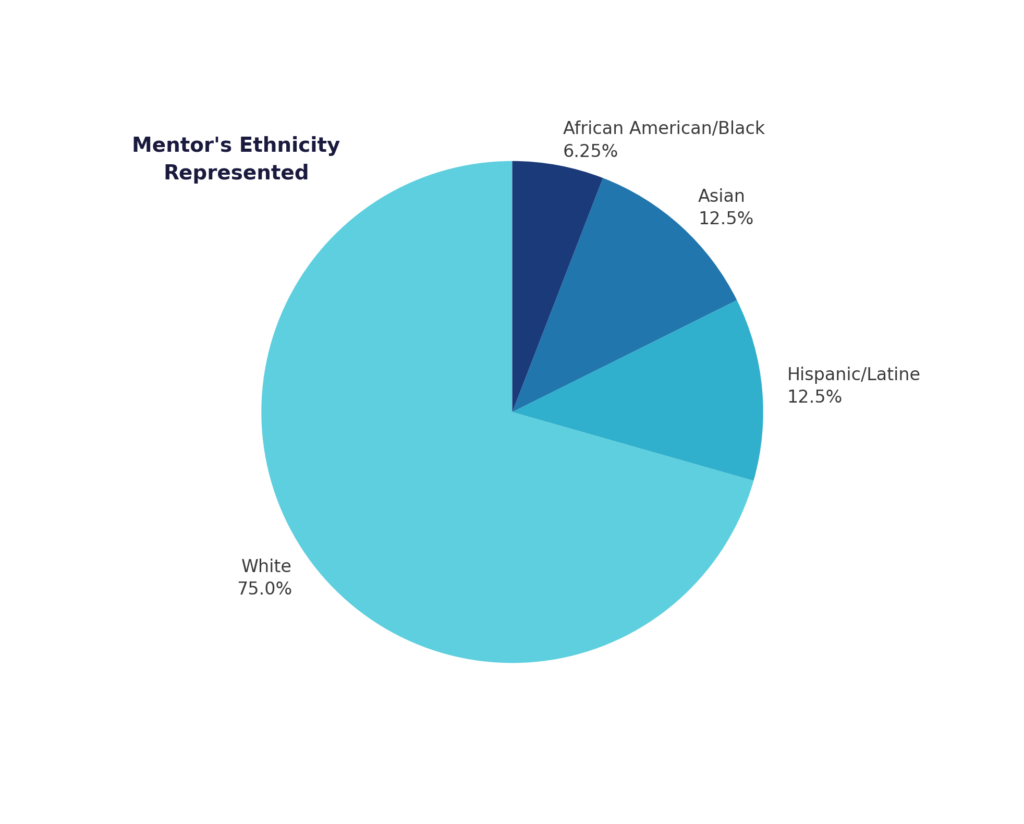 Mentor's Ethnicity Representation 2025